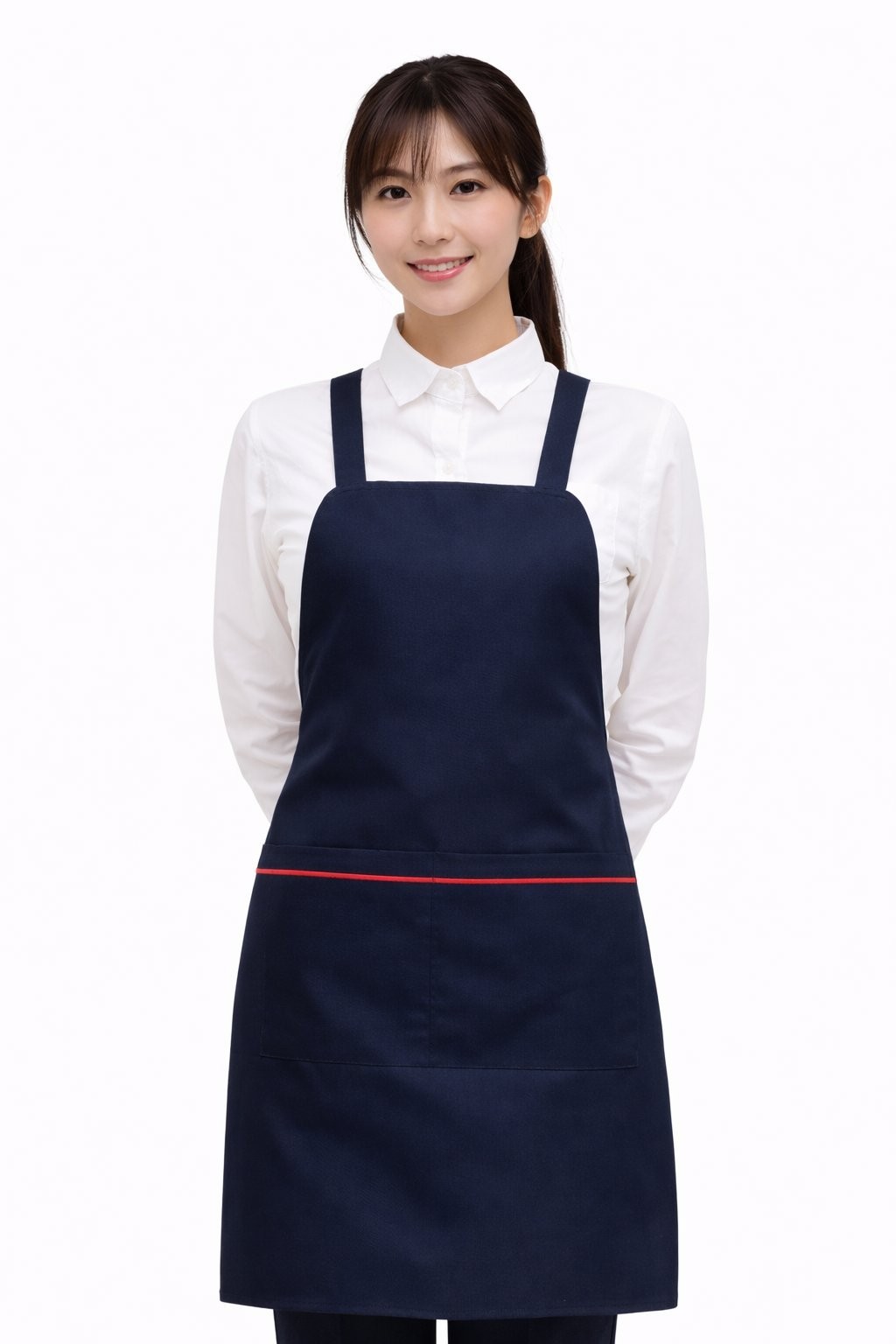 일자주머니 앞치마, 주방용 서빙용 앞치마