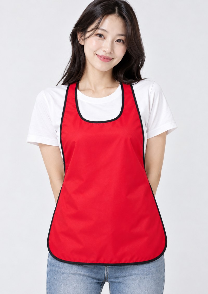 로얄레드 앞치마, 생활방수 손님용 앞가리개